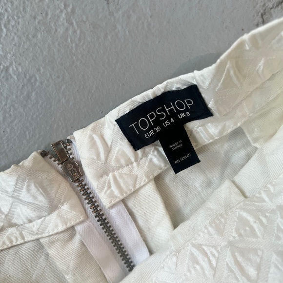 Topshop white skirt - Picture 4 of 4